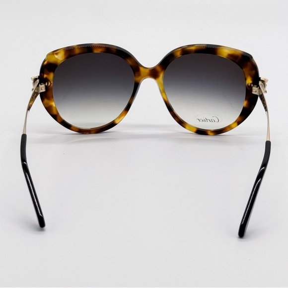 NWT Authentic Cartier Gold and Tortoise Sunglasses. - Picture 4 of 15